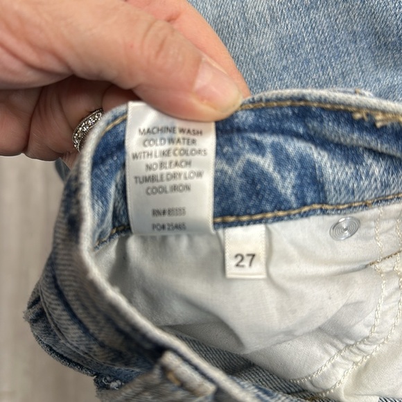 PISTOLA Light Wash Denim Jeans Size  27 - Picture 15 of 15